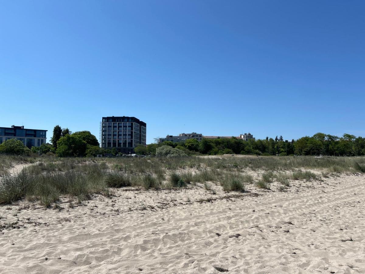 Луксозен Апартамент Karinaдо плажа в Бургас Екстер'єр фото